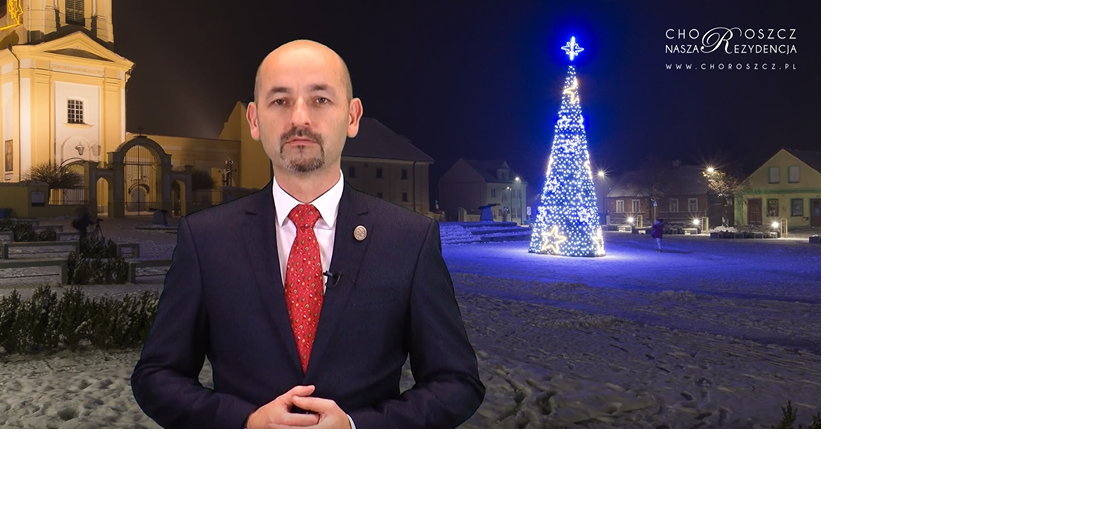 Burmistrz Choroszczy składa świąteczne życzenia