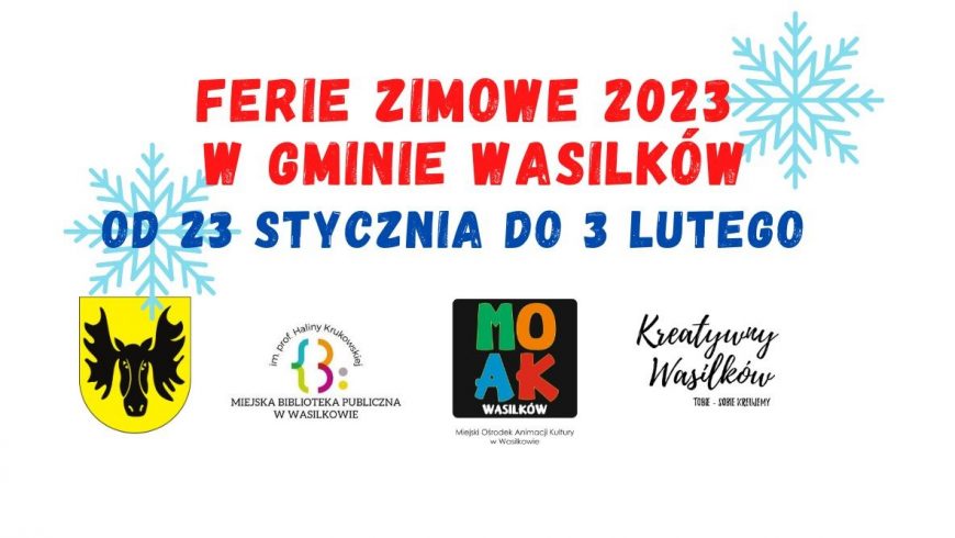 Wasilkowskie Ferie Zimowe 2023