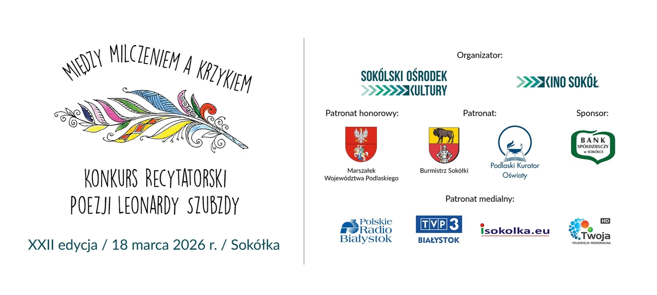 Konkurs Recytatorski Poezji Leonardy Szubzdy „Między milczeniem a krzykiem”