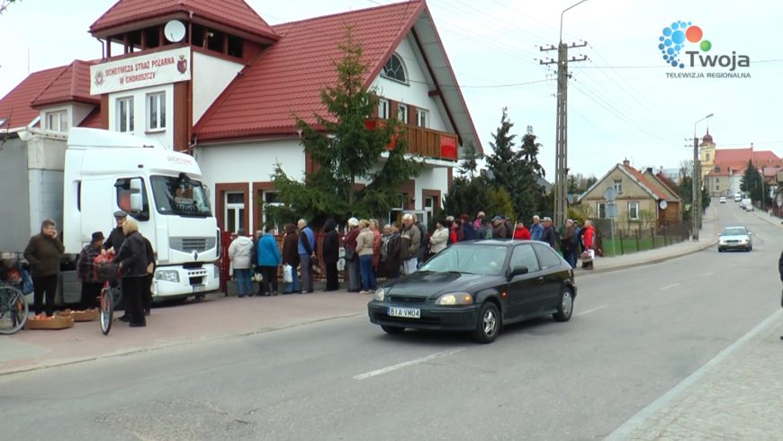 Pomoc żywnościowa znów w Choroszczy