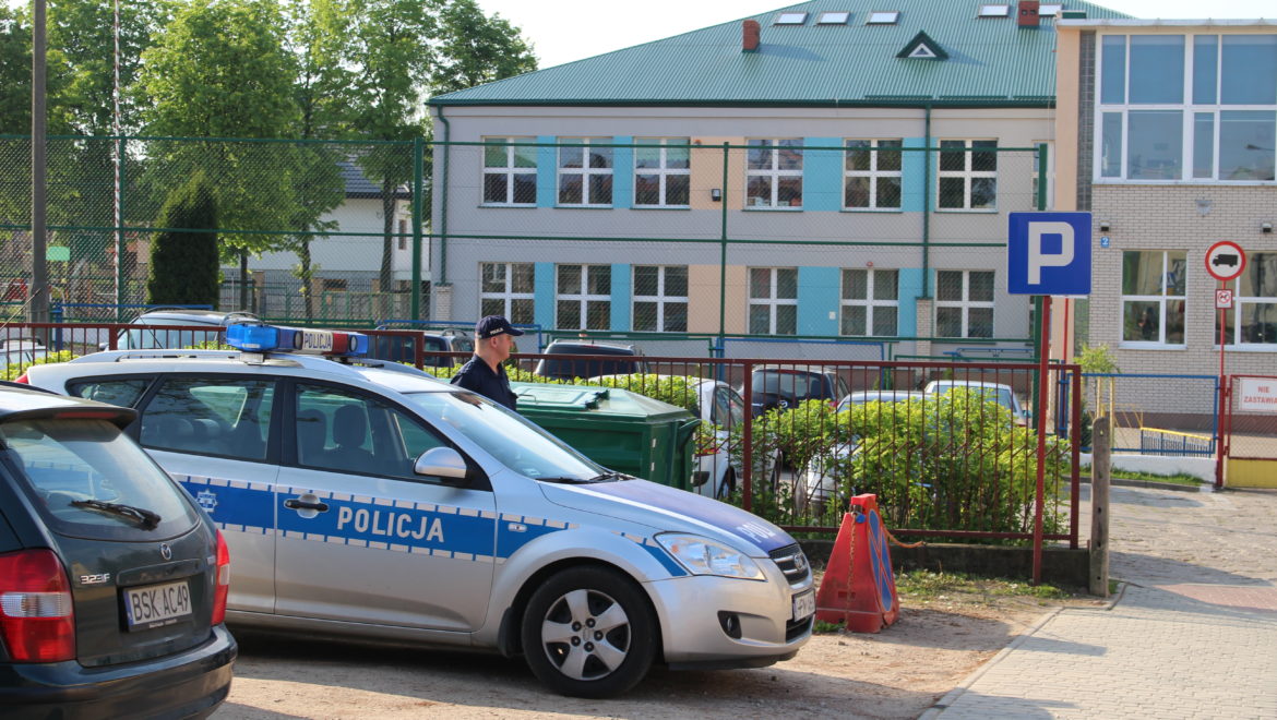 Wizytacje dzielnicowych w szkołach w Sokółce