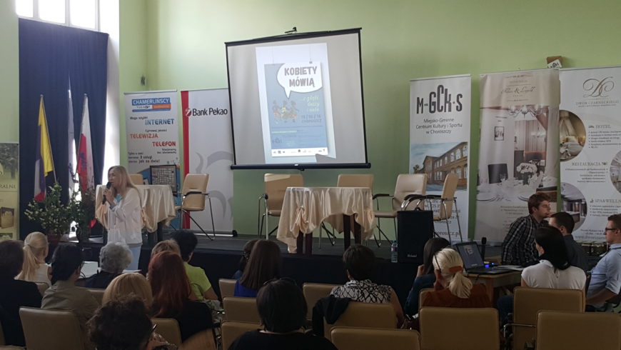 „Kobiety mówią”, czyli panie miały swój dzień w Centrum Kultury w Choroszczy