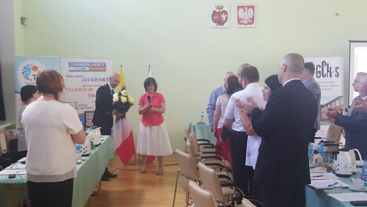 Burmistrz Choroszczy Robert Wardziński uzyskał absolutorium