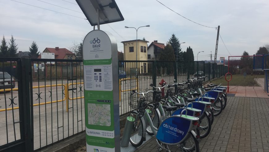 Stacja BiKeRa z Rynku w Choroszczy ma nowe miejsce