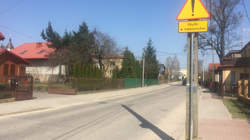 Ulica Mickiewicza w Choroszczy – remont jeszcze w kwietniu