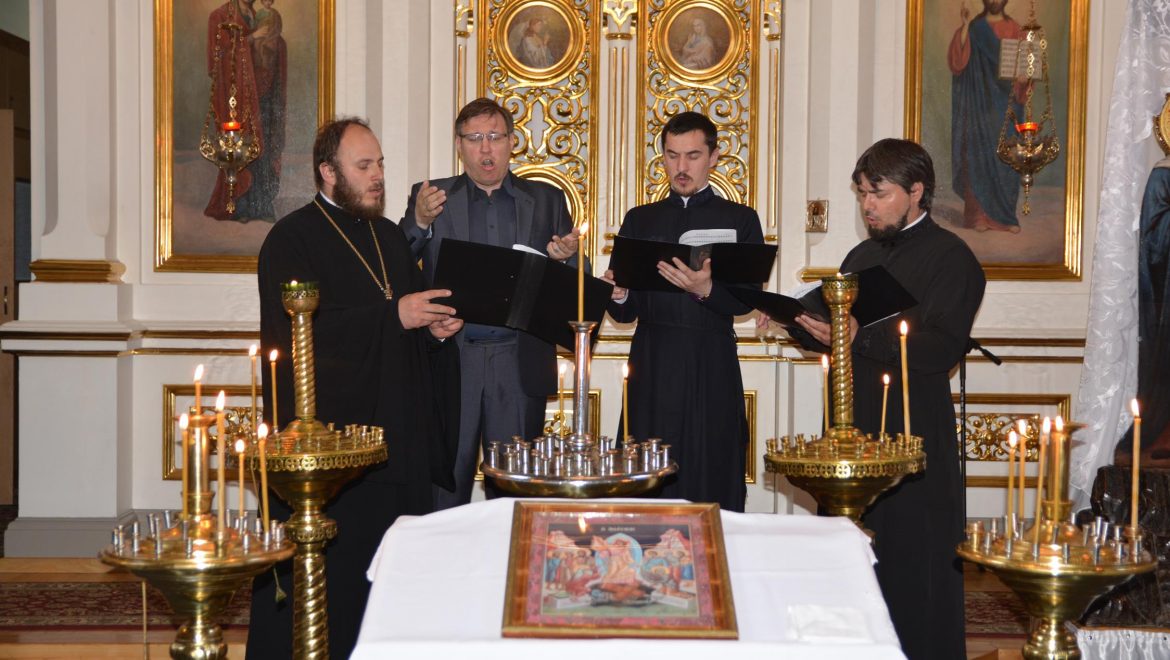 Koncert muzyki cerkiewnej na fotografii