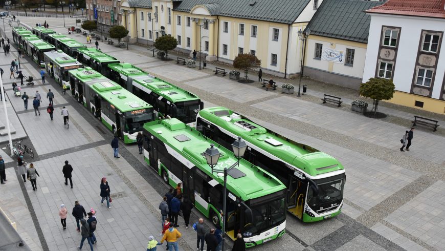 Dziesięć nowych autobusów w Białymstoku