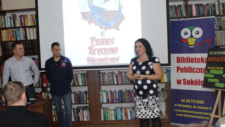 Spotkanie „Jak pasja zmienia człowieka” w Bibliotece Publicznej w Sokółce
