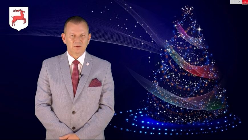 Życzenia świąteczne od burmistrza Zabłudowa Adama Tomanka