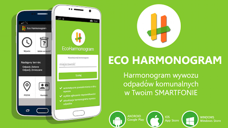 Aplikacja Eco Harmonogram w Gminie Zabłudów już działa!!! ( VIDEO )