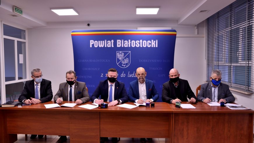 Podpisanie umowy na budowę tzw. ” małej obwodnicy” Choroszczy