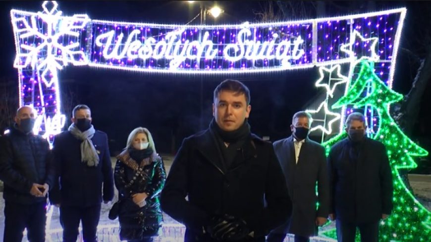 Życzenia Bożonarodzeniowe Burmistrza Wasilkowa Adriana Łuckiewicza