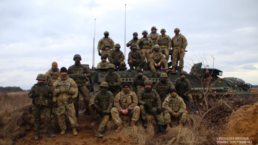 Terytorialsi na szkoleniu z amerykańskimi żołnierzami