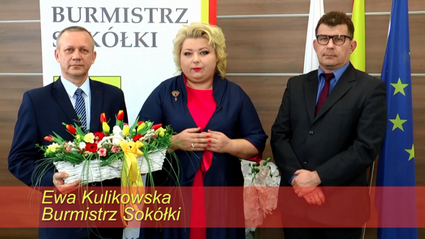 Ewa Kulikowska Burmistrz Sokółki – życzenia Wielkanocne