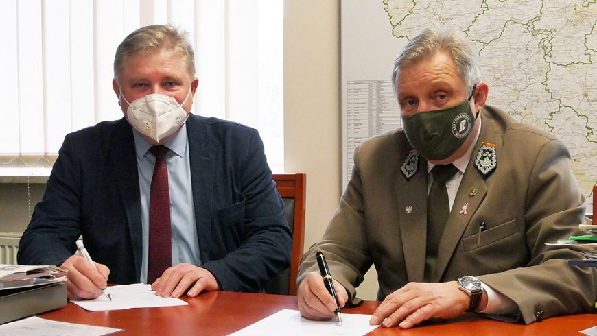 Porozumienie Politechniki Białostockiej i lokalnego nadleśnictwa