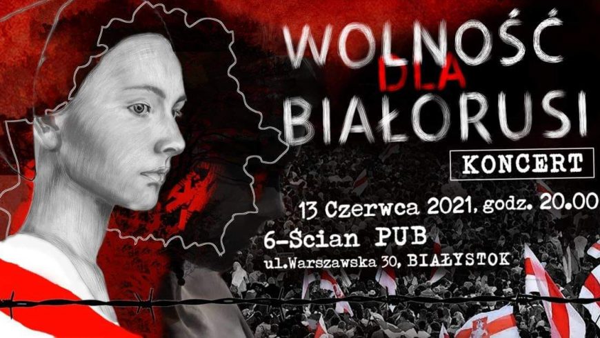 „Wolność dla Białorusi”- koncert okolicznościowy