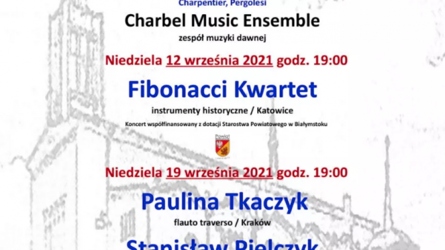 Wasilków: XVII Międzynarodowy festiwal muzyki organowej i kameralnej im. Ks. Wacława Rabczyńskiego