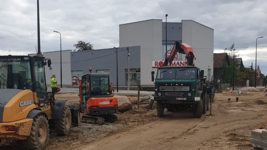 Najnowsze informacje związane z przebudową skrzyżowania Kościelna/Polna w Wasilkowie