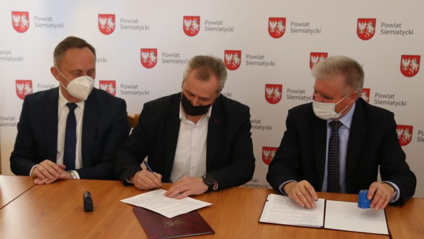 Podpisano umowę na przebudowę drogi powiatowej Perlejewo – Leszczka Duża – granica powiatu