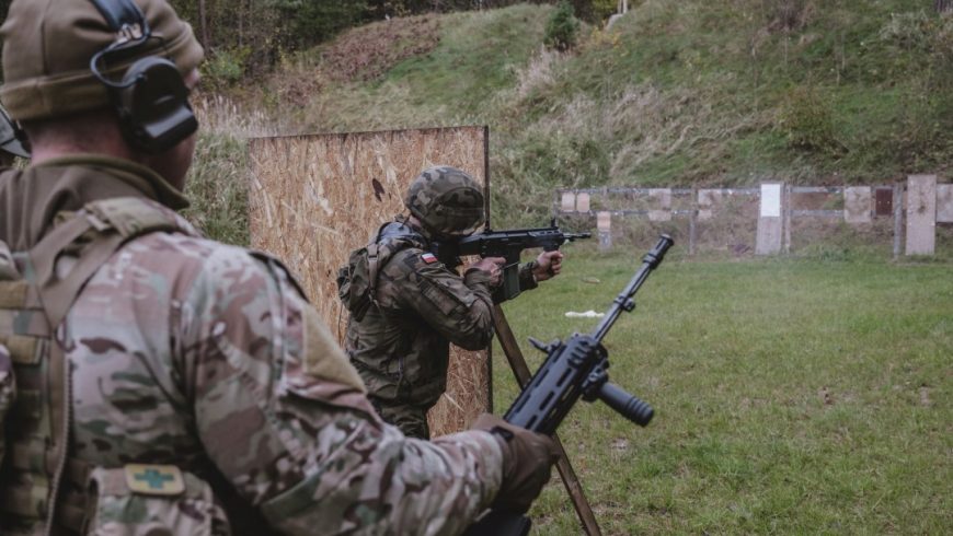 Podlascy terytorialsi na szkoleniach z Batalionową Grupą Bojową NATO
