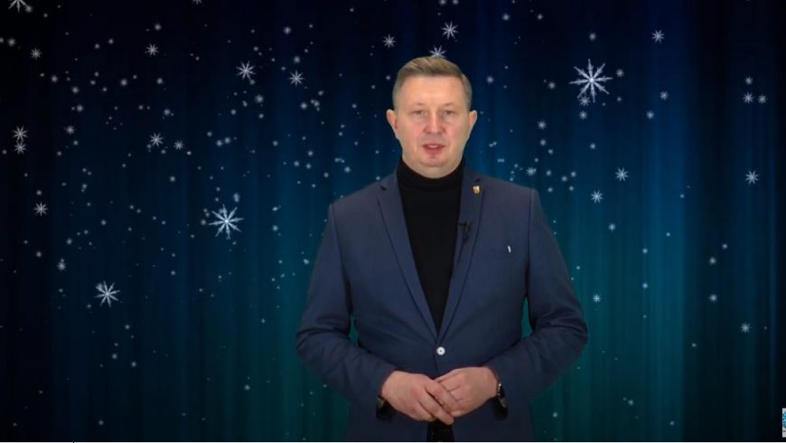 Życzenia Bożonarodzeniowe Starosty Białostockiego Jana Bolesława Perkowskiego 2021