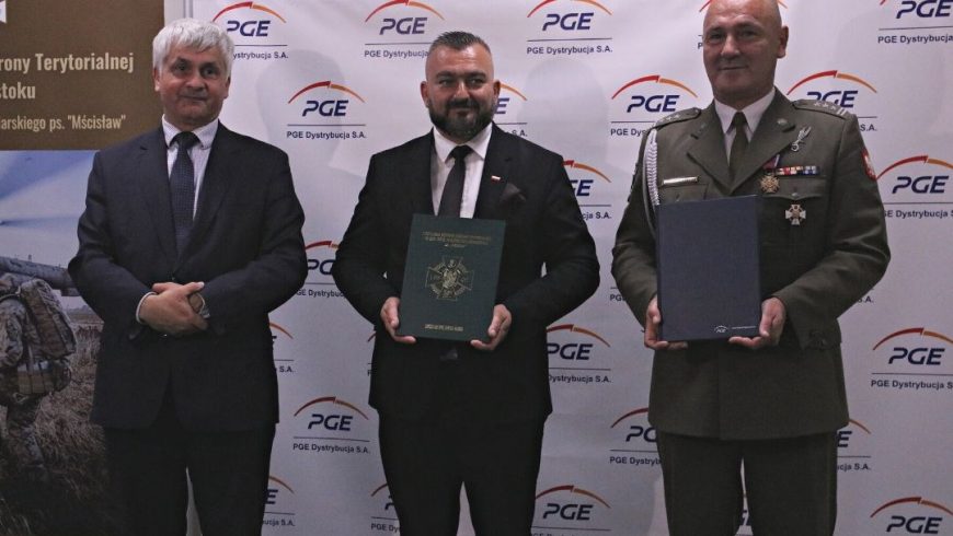 Porozumienie o współpracy podlaskich terytorialsów i spółki PGE Dystrybucja