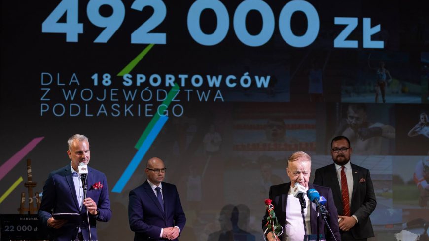 Pół miliona złotych dla ambasadorów województwa – drużyny Team Podlaskie