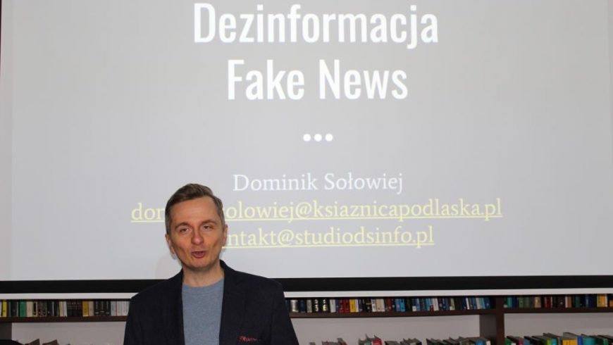 O Fake Newsach w Sokólskiej Bibliotece