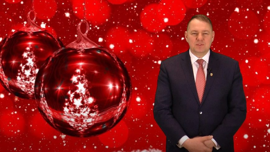 Życzenia Bożonarodzeniowe Wójta gminy Dobrzyniewo Duże Wojciech Cybulskiego