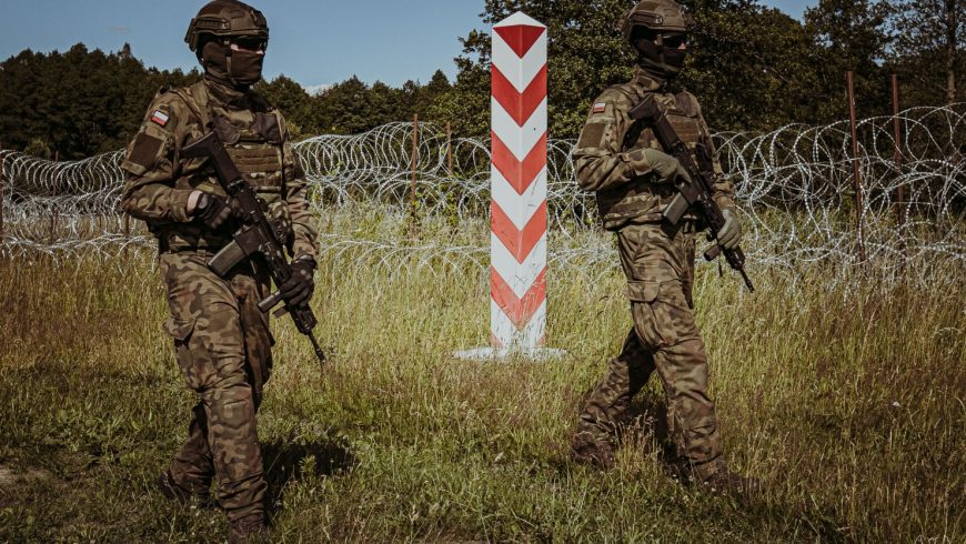 Terytorialsi na przygranicznych posterunkach w Święto Wojska Polskiego