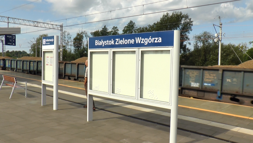 Nowy przystanek Białystok Zielone Wzgórza zwiększy dostęp do kolei