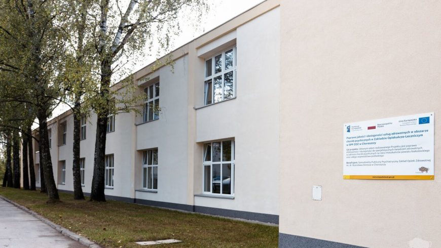 Otwarcie zmodernizowanego budynku ZOL w Choroszczy