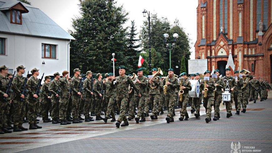 Terytorialsi złożyli przysięgę wojskową w Sokołach