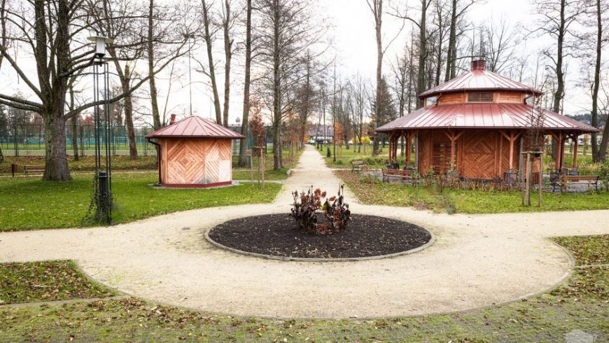 Park miejski w Supraślu odnowiony dzięki funduszom unijnym