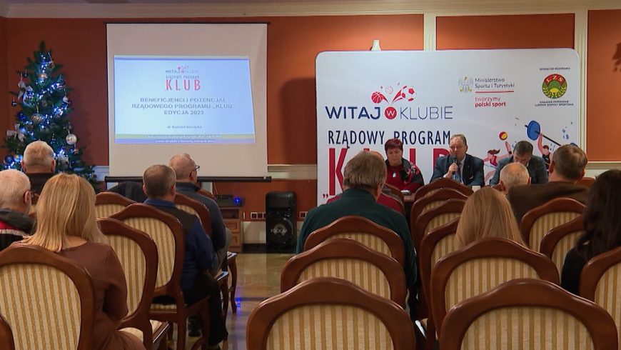 Podsumowanie Rządowego Programu Klub w województwie podlaskim w 2023 roku ( VIDEO )
