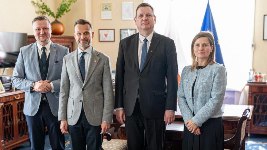 Spotkanie Wojewody z Ambasadorem Republiki Łotewskiej