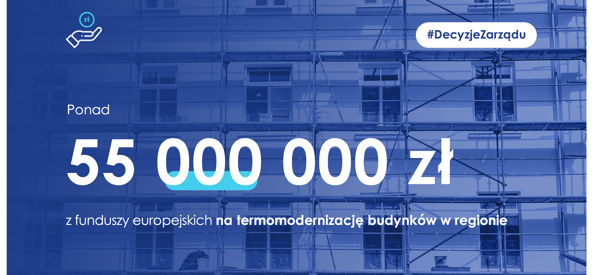 Ponad 55 mln zł z funduszy europejskich na termomodernizację budynków w Podlaskiem