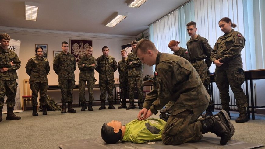 Terytorialsi przeprowadzili szkolenie medyczne w WCR Łomża