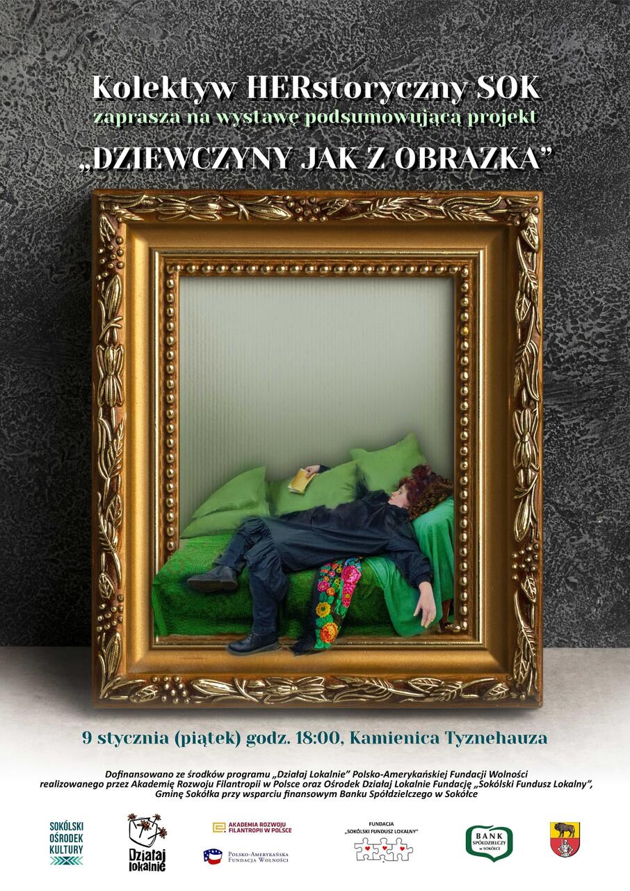 Wystawa „Dziewczyny jak z obrazka” w Sokólskim Ośrodku Kultury
