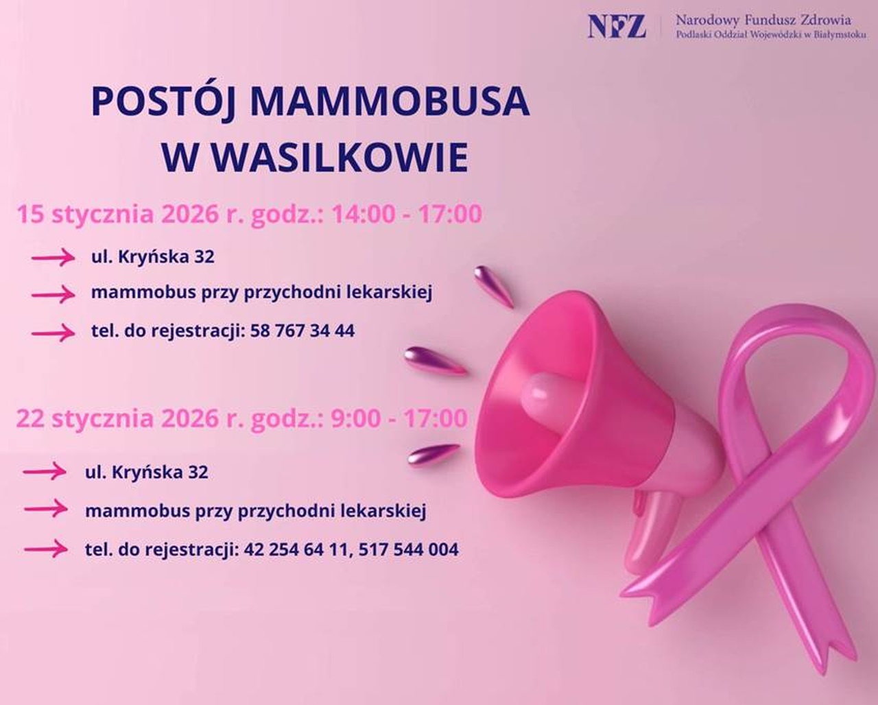 Mieszkanko gminy Wasilków – Twoje zdrowie jest najważniejsze!