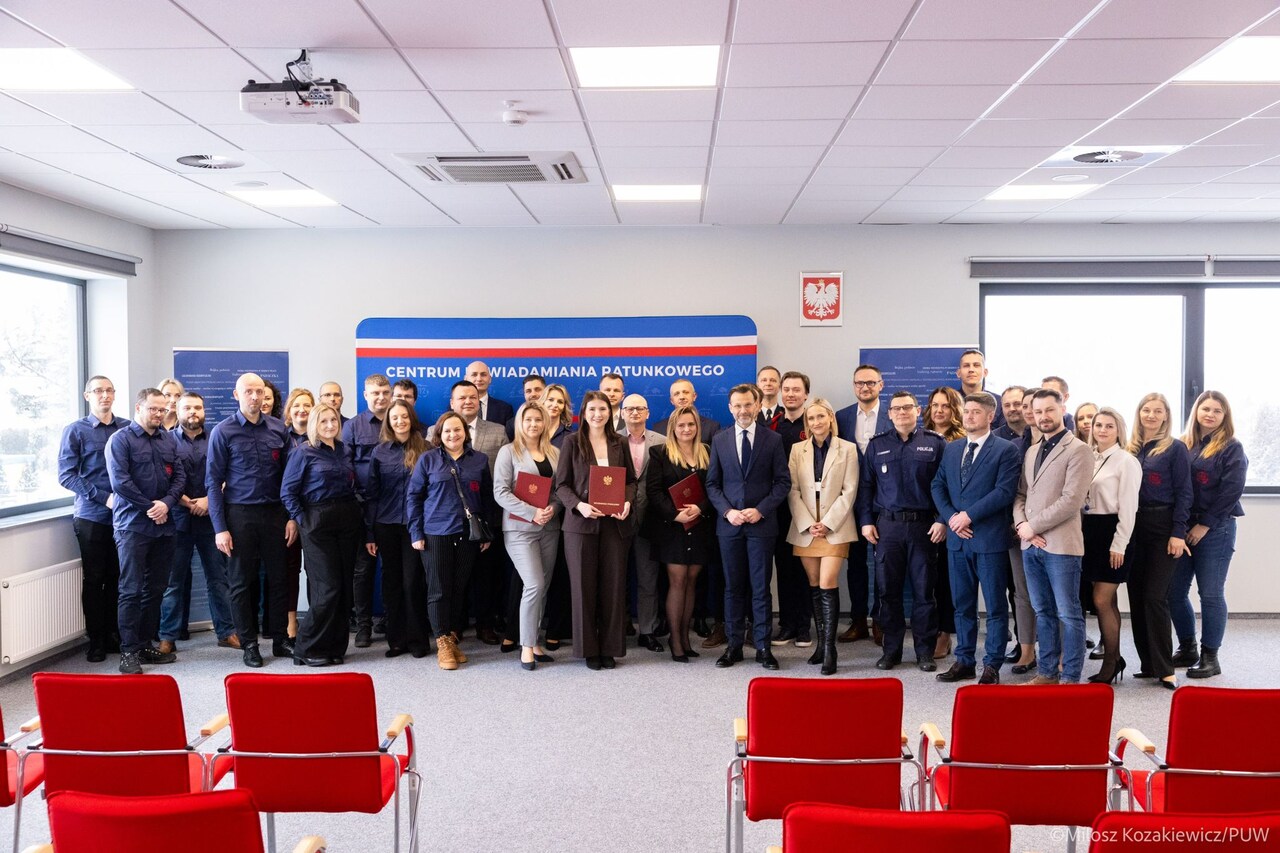 Centrum Powiadamiania Ratunkowego podsumowuje 2025 rok i świętuje Europejski Dzień Numeru 112