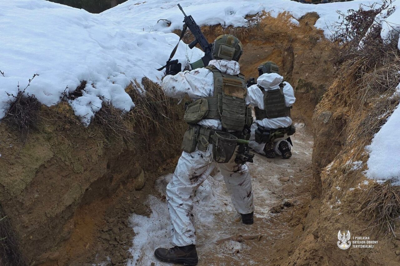 Walentynkowy weekend podlaskich terytorialsów pod znakiem szkoleń