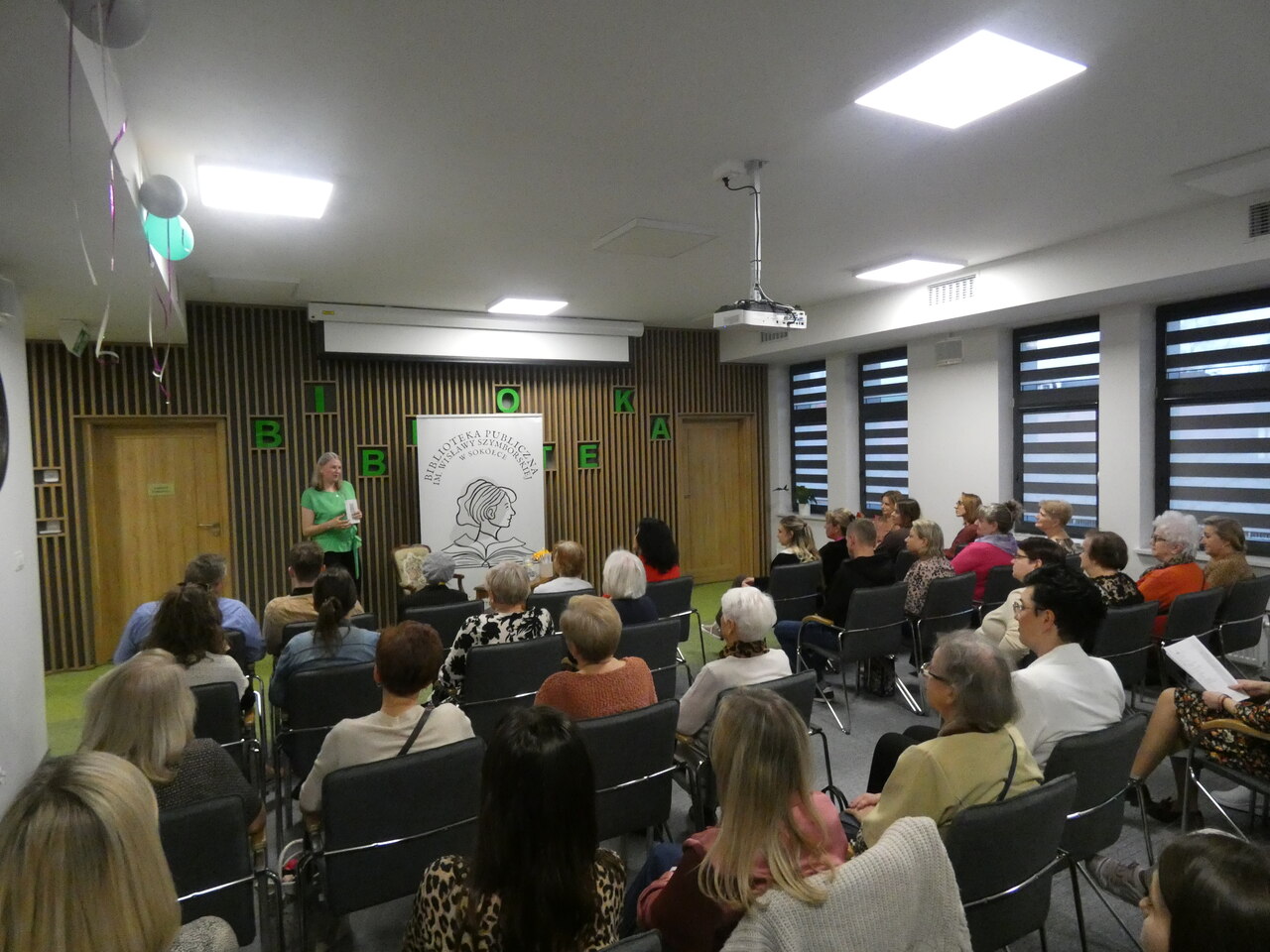Spotkanie autorskie z Martą Wojewódzką-Szodą w Bibliotece w Sokółce