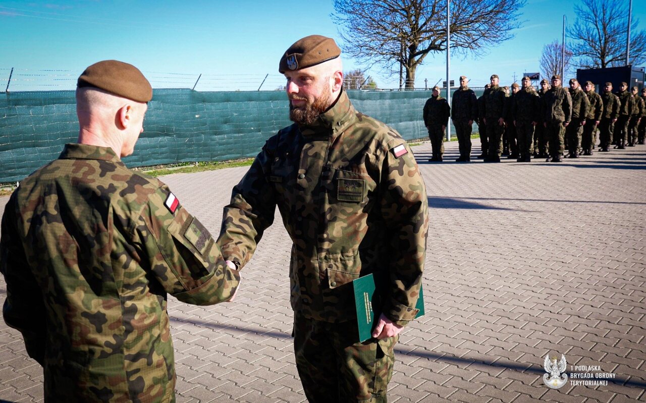 Nowy Dowódca 15 batalionu lekkiej piechoty w Dąbrowie- Moczydłach objął obowiązki